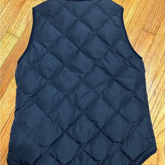 J Crew Factory Excursion Black Quilted Down Puffer Vest Womens XS - Picture 7 of 7